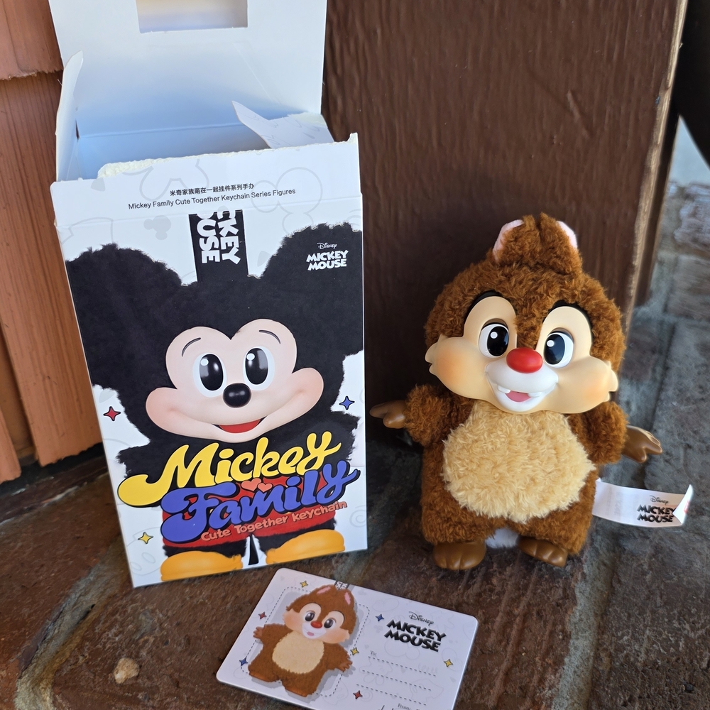 Mickey & Family Bag Charm - Dale